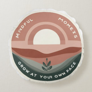 T-Shirt Rundes Kissen