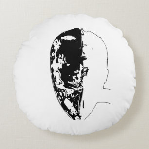 T - Shirt Rundes Kissen