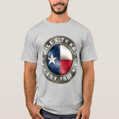 T - Shirt "RUSTIC MILES TEXAS" (Vorderseite)