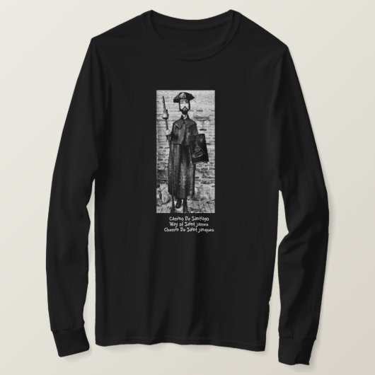 T-Shirt Saint James Way  (Design vorne)