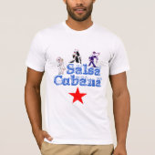 T-Shirt Salsa Cubana (Vorderseite)