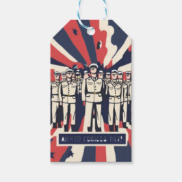 T - Shirt "Salute to Service: Happy Armed Forces D Geschenkanhänger