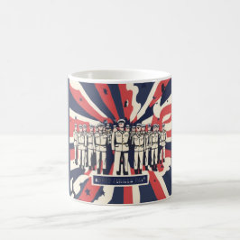 T - Shirt "Salute to Service: Happy Armed Forces D Kaffeetasse