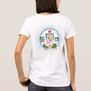 T-Shirt 'Samen der Freundlichkeit nähen' - Hell