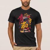 T-Shirt Samurai squirrel (Vorderseite)