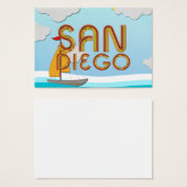 T-SHIRT San Diego (Vorne & Hinten)