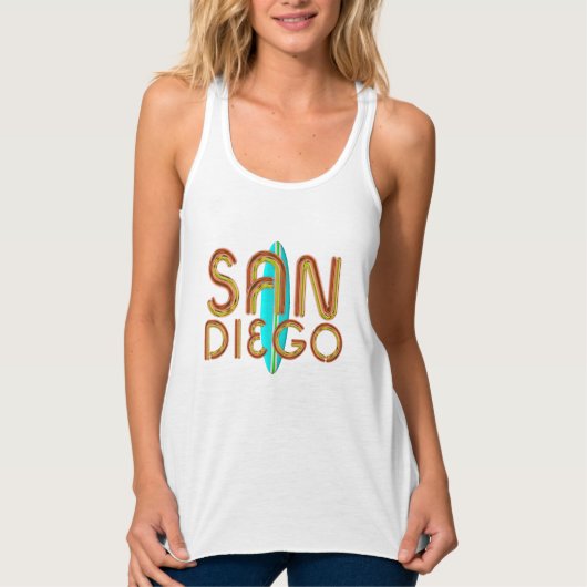 T-SHIRT San Diego Tank Top (Vorderseite)