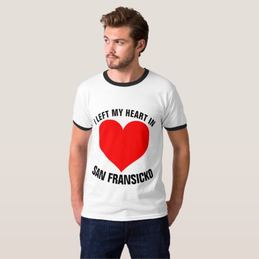 T - SHIRT SAN FRAN SICKO (SAN FRANCISCO CALIFORNIA (Vorne ganz)