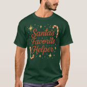 T-Shirt Santa’s Favorite Helper (Vorderseite)