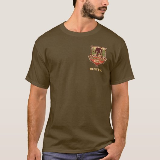 T-Shirt | Sasquatch Outfitter Company JAGD GROSS (Vorderseite)