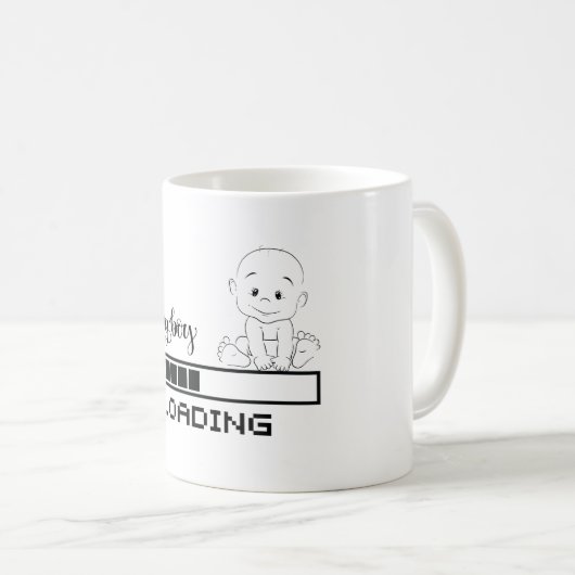 T - Shirt Säugling Kindermutter, Kindermutter, 1/2 Kaffeetasse (VorderseiteRechts)