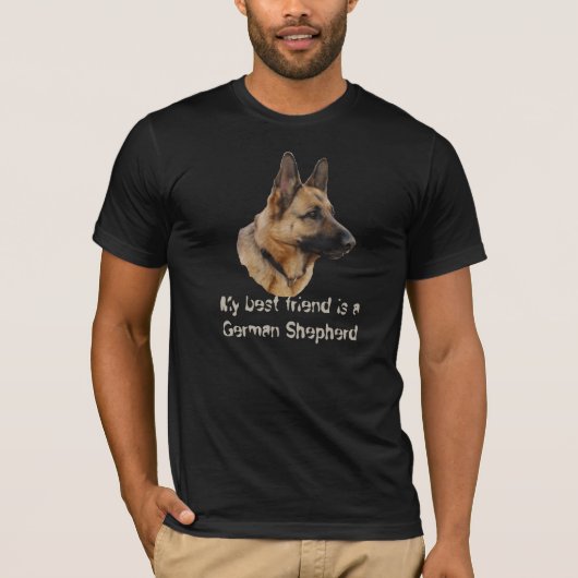 T-Shirt Schäferhund 01 (Vorderseite)