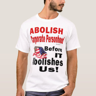 T - Shirt schaffen UnternehmensPersonhood bevor