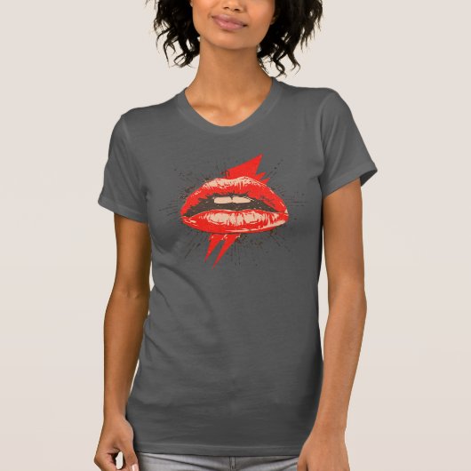 T-Shirt Scharlachroter Schrei (Vorderseite)