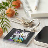 T-Shirt Schlüsselanhänger (Vorderseite rechts)