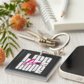 T-Shirt Schlüsselanhänger (Vorderseite rechts)