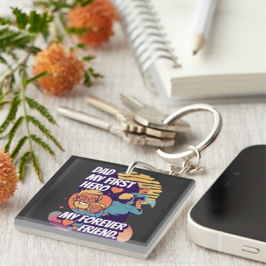 T-Shirt Schlüsselanhänger (Vorderseite rechts)