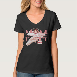 T - Shirt-Schwarz-Design für Mutter T-Shirt