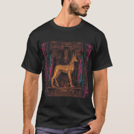T - Shirt, Schwarz, Hund T-Shirt