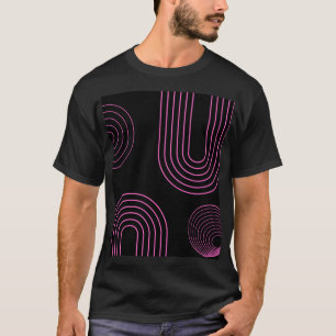 T - Shirt Schwarz/Rosa