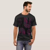 T - Shirt Schwarz/Rosa (Vorne ganz)