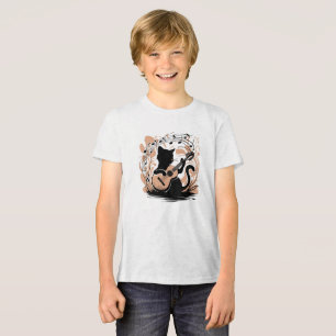 T - Shirt - Schwarze Katze