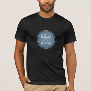 T-shirt schwarzes Bio Musiker Jazz' Lub Original