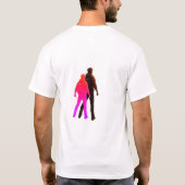 T-Shirt Sci-Fi Männliche Figur (Rückseite)