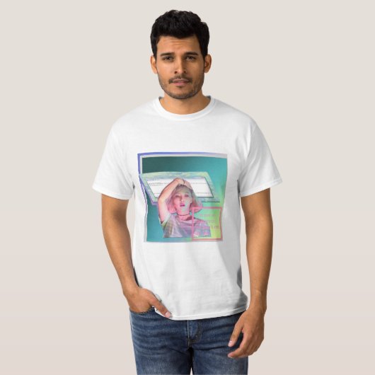 T-shirt SEAPUNK GIRL (Vorne ganz)