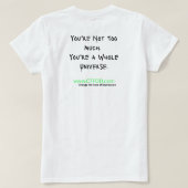 T-Shirt "Sei du selbst" - Spray Paint Series | CTF (Design Rückseite)