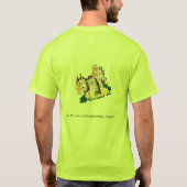 T - Shirt : Sein Eichhörnchen ist nur verrückt (Rückseite)