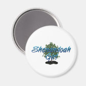 T-SHIRT Shenandoah Woman Magnet (Vorderseite/Rückseite)