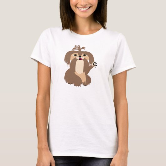 T-Shirt Shih Tzu (Vorderseite)