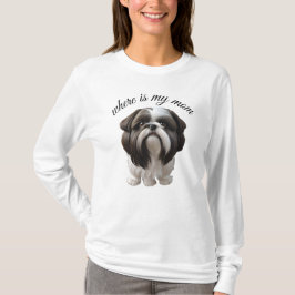 T - Shirt - Shih Tzu - Wo ist meine Mama