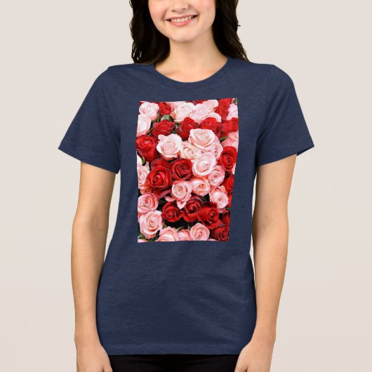 T - Shirt, Shirts, Kleidung, Kleidung Tri-Blend Shirt (Vorderseite)