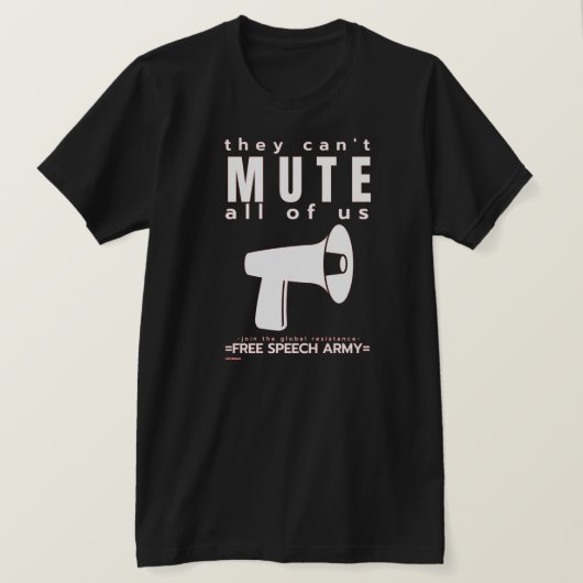 T - Shirt: "SIE KÖNNEN NICHT MUTIEREN..." T-Shirt (Design vorne)