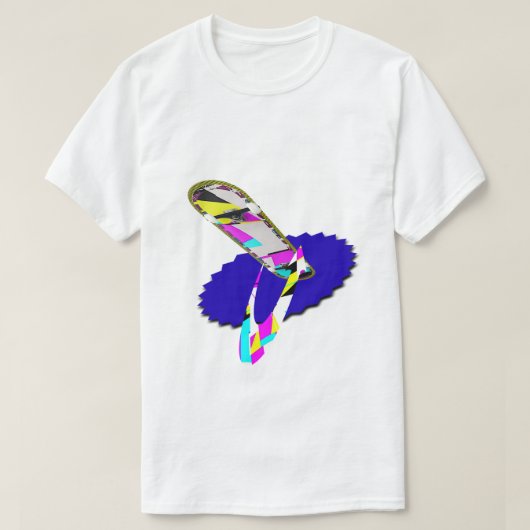 T - Shirt Skate BoardN trkswhls (Design vorne)