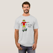 T - Shirt (Skateboarder) (Vorne ganz)