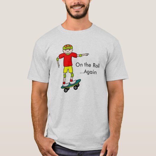 T - Shirt (Skateboarder) (Vorderseite)