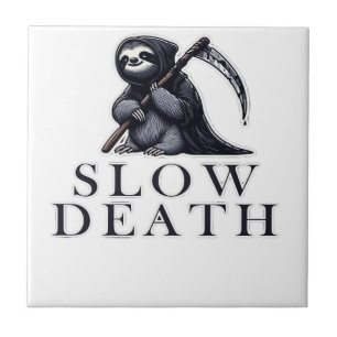 T-Shirt Slow Death Essential Fliese