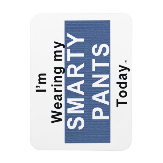 T-SHIRT Smarty Pants Magnet (Vertikal)