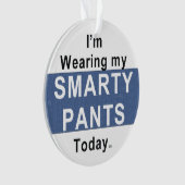 T-SHIRT Smarty Pants Ornament (Vorderseite)