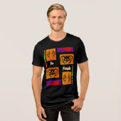 T-Shirt So einfach Tri-Blend Shirt (Vorderseite voll)