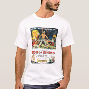 T - Shirt - Sohn von Sinbad Film ANZEIGE - 1950