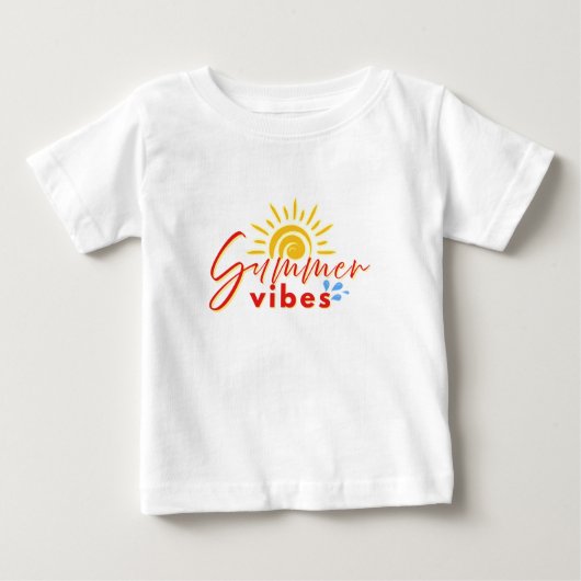 T - Shirt "Sommervibes" (Vorderseite)