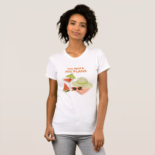 T-Shirt „Sonne, Sand & Keine Pläne“ – Süßes Sommer
