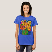 T Shirt ~ Sonnenblumen (Vorne ganz)