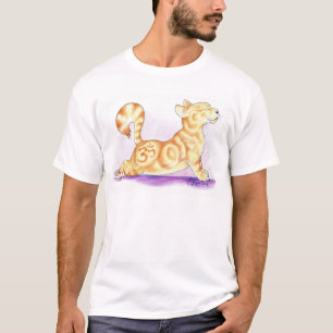 T - Shirt Sonnenschein-Yoga-OM Kittie