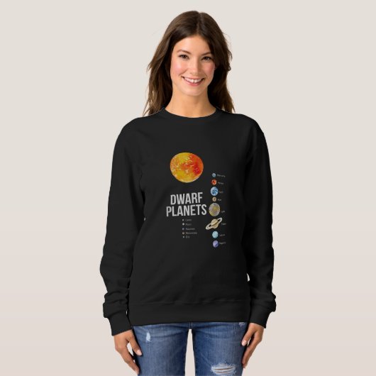 T - Shirt-Sonnensystem Sweatshirt (Vorne ganz)
