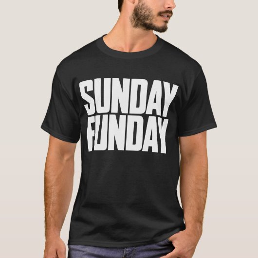 T - Shirt Sonntags Funday (Vorderseite)